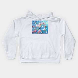 Blooming Magnolia in a Catalan Village Kids Hoodie